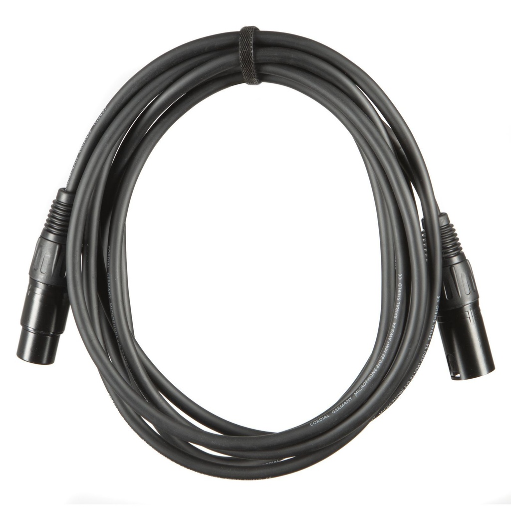 XLR - XLR Microkabel 5m
