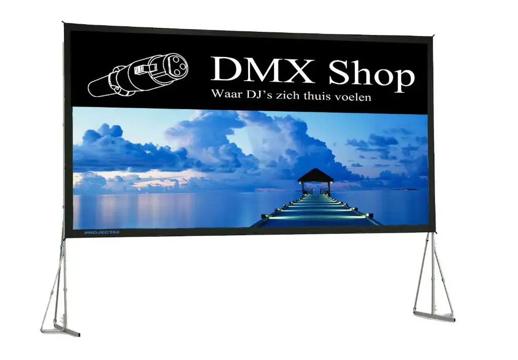 Projectiescherm 6m²