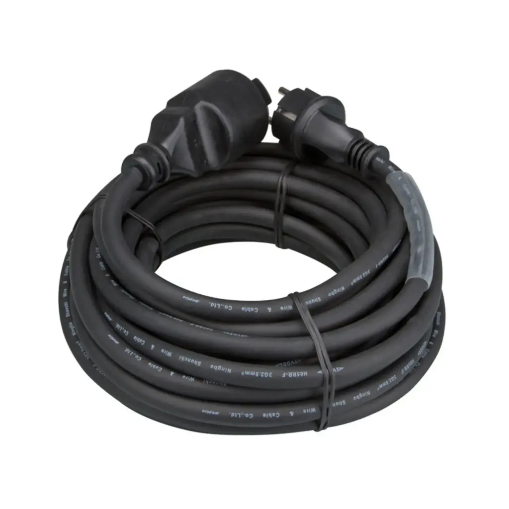 Stroomkabel Shuco 3x1,5mm 10meter (PVC)