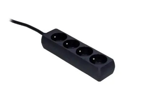 Verdeelblok met 4 Stopcontacten 5m 1,5mm²